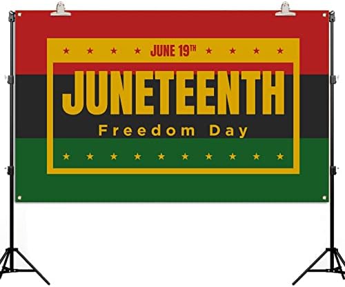 Juneethenda Banner Afrička američka dan neovisnosti 19. juna, slobodni dan Fotografija Pozadinski zidni ukras