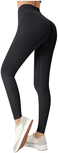 Basysin Workhing gamaše za žene 2023 Bešavne mršave yoga hlače za podizanje Duksevi za podizanje visokog struka