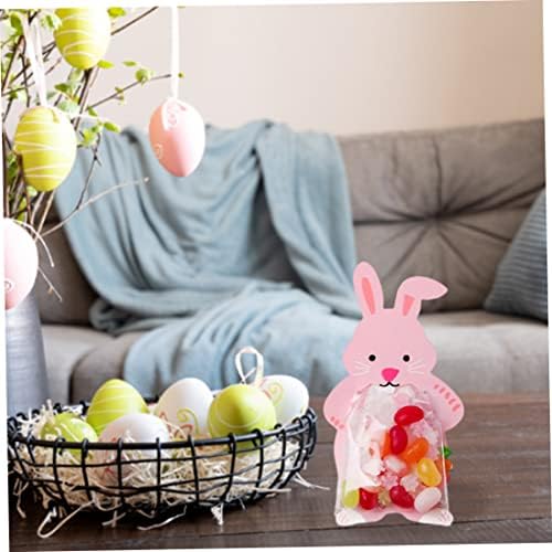 AEIOFU Easter Bunny torbe Easter Bunny celofan torbe slatkiši Party Favor torbe poklon poslastica torbe Bunny