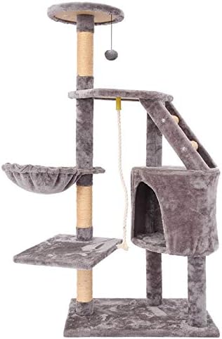 Ywindl Cat Tree House visoki toranj stalak Stand, mače Igrajte držač penjača sa grebanjem Sisal