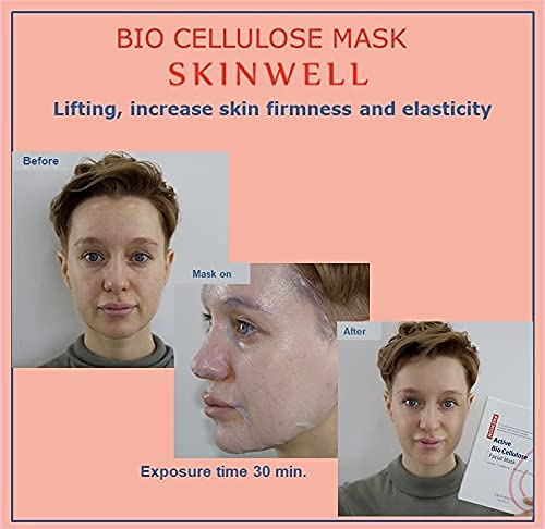 LITE DELIGHT premium KOREA maska za Bio celulozu, maska za popravku 4 generacije, umirujuća, Posvjetljujuća, revitalizirajuća i lifting maska, prirodni materijal korejska Njega kože - 5 listova