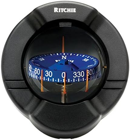 Ritchie SS-PR2 SuperSport kompas-Dash Mount-Crna