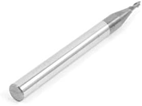 X-DREE ravna izbušena rupa 2 Flaute krajnji mlin glodalica alat za sečenje 1, 5x4x50mm(Recta vástago 2 flautas Herramienta de corte del cortador de fresado del molino de extremo 1, 5x4x50mm