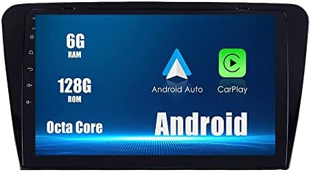Android 10 Autoradio auto navigacija Stereo multimedijalni plejer GPS Radio 2.5 D ekran osetljiv na dodir forSkoda Octavia 2014-2018 Okta jezgro 6GB Ram 128GB ROM