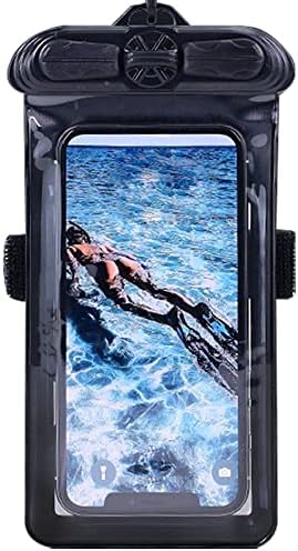Vaxson futrola za telefon Crna, kompatibilna sa suvom torbom Nokia 1 Plus vodootporna torbica [ne folija za zaštitu ekrana ]