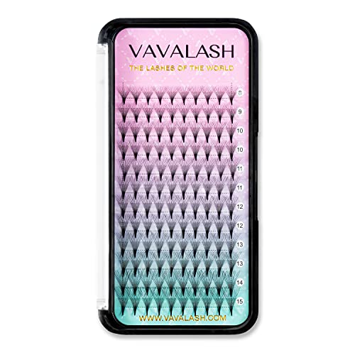 VAVALASH Premade Fans Eyelash Extensions 320 Fans 16D 20d 0.05 Debljina C / D Curl srednji Stem