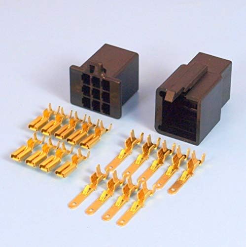 Davitu kablovi, adapteri i utičnice - 20/50 / 100sets / lot 9 pin / put 2,8 mm mini električni