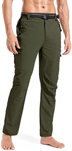 Keloifut muške planinarske pantalone za suhe vanjske vodoottne vodootporne lagane planinske prozračne patentne