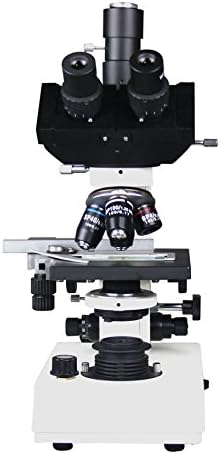Radikalni 40-2500X profesionalni medicinski Trinokularni biološki mikroskop velike snage w 3D stepen, Abbe kondenzator, varijabilna baterija LED osvjetljenje polu Plan ciljevi slajdovi Port kamere