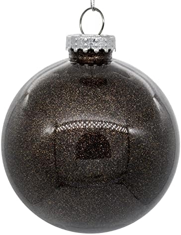 Vickerman 4 Clear Ball Božić ukras sa lavande Glitter unutrašnjosti. Ovaj predmet dolazi sa 6 ukrasa po jedinici.