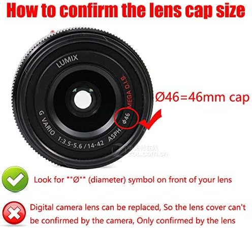 46 mm poklopac objektiva Kompatibilan je za Nikon Z50 komplet NKKOR Z DX 16-50 mm objektiv, kompatibilan