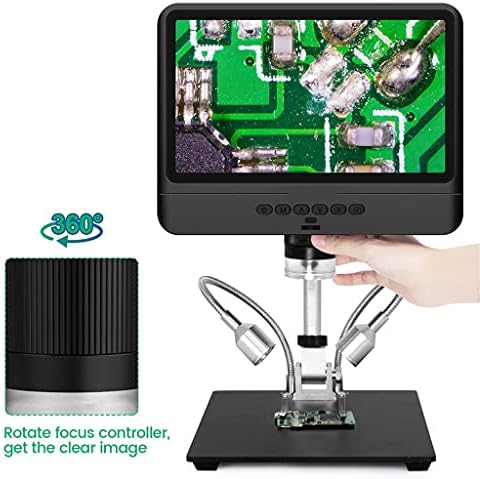 Fguikz 8.5 inčni mikroskop 1080p podesivi LCD ekran mikroskop za lemljenje Industrijsko održavanje