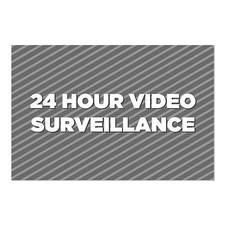 CGSignLab | 24-satni video nadzor-prozor Grey Cling | 30 x20