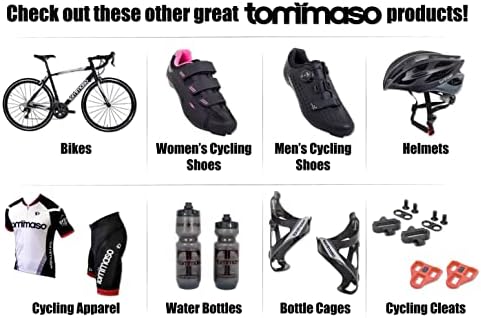 Tommaso Strada spreman za vožnju muškim biciklističkim cipelama s izgledom Delta ili SPD Cleats unaprijed instalirane