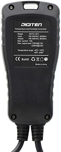 DIGITEN DHTC - 1011 regulator Temperature i vlažnosti izlaz utikač u termostatu Humidistat regulator vlažnosti reptila staklenik termostat grijanje hlađenje ovlaživač odvlaživač