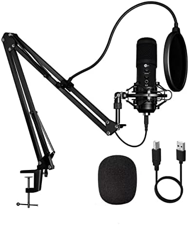 TERGIT nadograđeni kondenzatorski mikrofon profesionalni Studio Kardioidni komplet za montiranje na