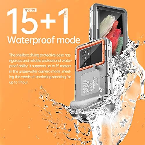 Fonrest univerzalni ronilački telefon za pametne telefone sa 4,7-6,9 '', [50ft / 15m] Vodootporna podvodna fotografija Video kućište za iPhone 14 13 12 11 Pro max za Samsung na otvorenom Snorkeling