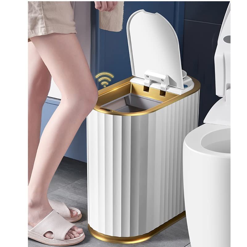 ZHAOLEI aromaterapija pametna kanta za smeće Kupatilo Toalet Desktop pametni senzor kanta za smeće sa aromaterapijom
