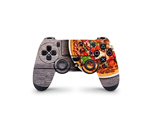 Zoomhitskins PS4 kontroler kože, kompatibilan za Playstation 4 kontroler, Pizza Margherita italijanski Food