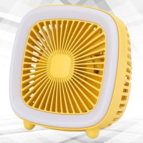 VeeMoon prijenosni ventilatori 3pcs uredski svjetiljki mini USB sa stolom u: - žuto čitanje ventilatora LED stolni stolni stolni stolni stolni ventilatorski ventilatorskih ventilatora