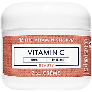 Vitamin Shoppe vitamin C Crème, firme i posvjetljuje kožu, nanesite nakon čišćenja na vlažnu kožu svakodnevno