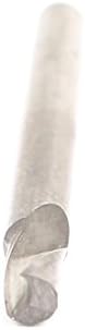 Aexit 3.175mmx6mm Jednokrevetni bitovi grubi flaut karbid spiralni rub tretman i žaring bitovi krajnji mlin