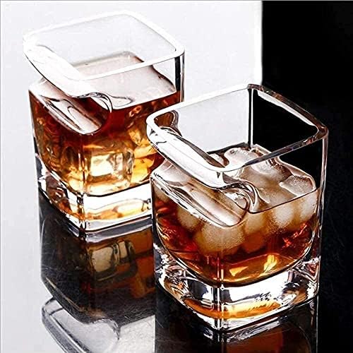 ZCX 300ml Whiskey Glass sa držačem za cigare Old Fashion Style Crystal Whisy Glass Pogodno za viski pivo vino personalizirani pokloni Ljetni pokloni krigle piva