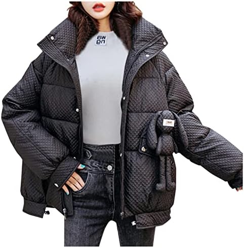 Zimski zgušnjav kaput ženski modni kaput vanjski odjeća dugačke čvrste meke pamučne jakne džepove