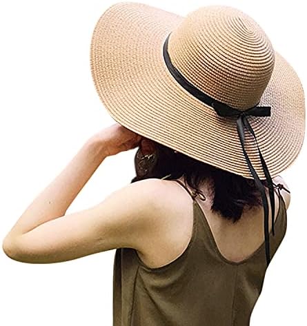 Farvalue Womens Slamna šešir UPF 50+ široka podložna disketa Podesivi kapu za sunčanje za žene