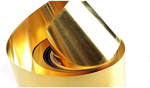 NIANXINN 0,1 mm x 200 mm x 1m tanka ploča od lima od mesinga od bakra za obradu metala od čistog bakra