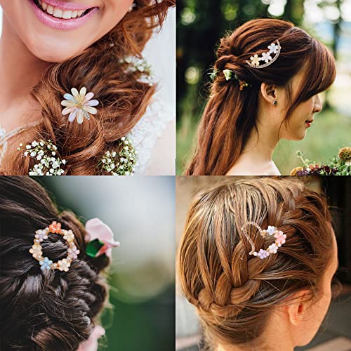 BREENHILL kopče za kosu ukrasne igle za kosu ručno izrađene cvjetne ukosnice za kosu za žene djevojke pribor za kosu nakit