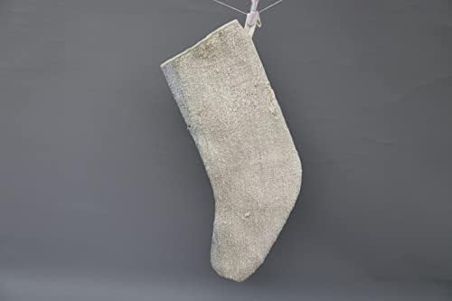 Sarikaya Jastuk Božićne čarape, Bijela čarapa, konoplje božićne čarape, Kilim skladištenja, čarapa Santa Cruz, Božićne čarape, 41