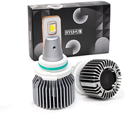 Hyuga LED U9S 9006 7545 LED farovi 110W 9-36V 10000LM 6500K bijela ultra svjetlina za novi dizajnirani ventilator za hlađenje