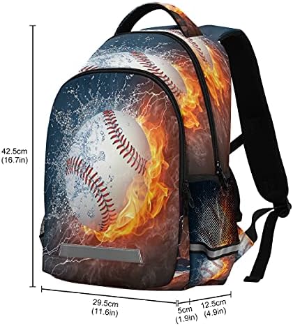 Xigua bejzbol vode vatrogasna ruksaka Ležerne prilike dnevne cipele - lagana školska torba