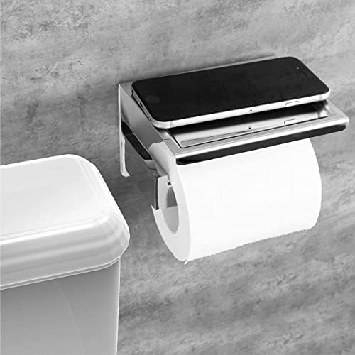 Hitslam kupaonica hardverski set, hromiran za toaletni papir, kuka za ručnik od 2 paketa