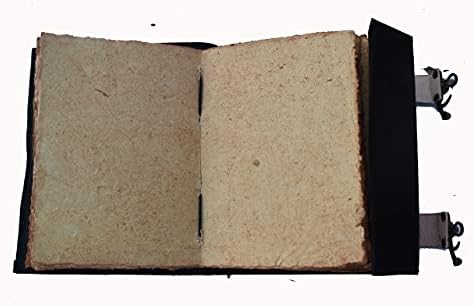Hocus Pocus Bocus of carpe kožni časopis za rub papira s papirnim papirima s okom grimoire časopis Vintage