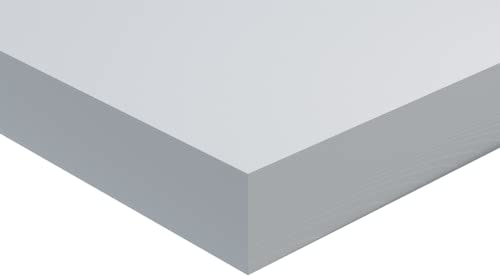 Proširena PVC pjenasta ploča, Bijela, debljine 1/8, 24 Š x 24 L