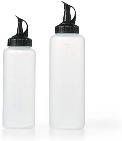 OXO Dobro koštac Podesiva Shaker-8 oz & Dobro koštac Chef Squeeze Bottle Set
