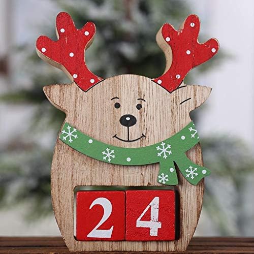 Božić Kreativni kalendar, tkanina Advent odbrojavanje Santa Claus snjegović sob za višekratnu upotrebu