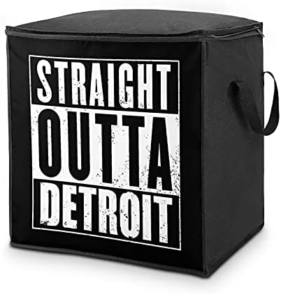 Ravno van Detroit Velike torbe za pohranu prekrivača Organizator kutija na vrhu za odjeću jastuk za odjeću