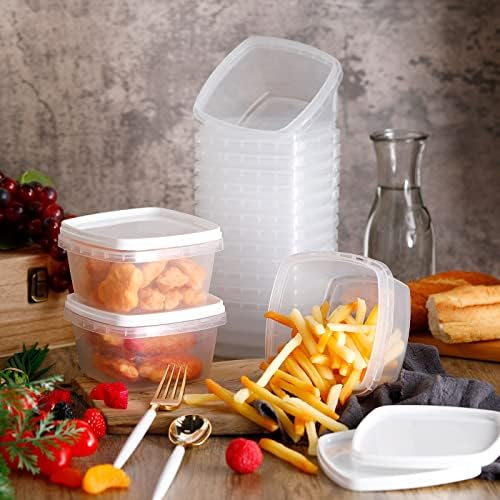 Amyhill 24 pakovanje 17 Oz kontejneri za skladištenje hrane sa poklopcima višekratna upotreba