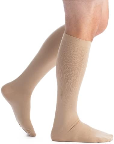 Evonacija muške koljeno visoke 8-15 mmHg stepenovane kompresijske čarape – odjeća za kompresiju pod blagim pritiskom