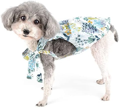 Zunea Camisole Dog haljine Majice za male pse Ljeto plaža prsluk T-majice Mekana prozračna štenadna odjeća Slatko