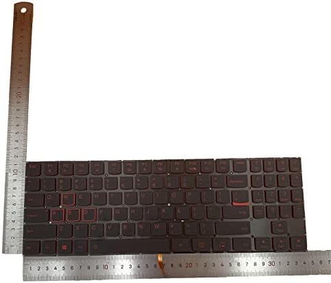 Laptop zamjena SAD raspored Red backlight tastatura za Lenovo Legion Y520 Y520-15ikb Y720 R720 R720-15ikb Y720-15ikb 15 15ikb 9Z.NDKBN.D01 Y530-15 Y7000 Y7000P Y530-15ich Y540-15irh Y540-17irh