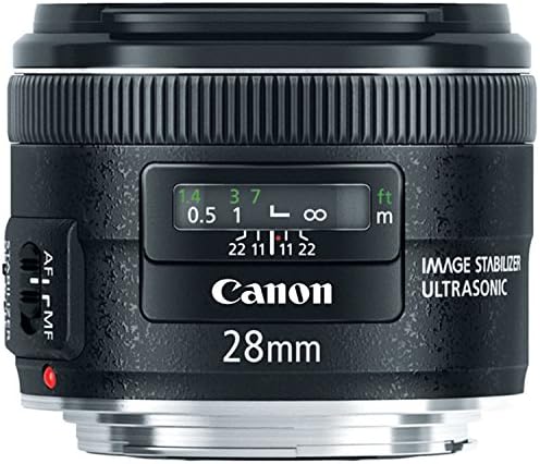 Canon EF 28mm f/2.8 je USM širokougaoni objektiv-fiksna, crna, Model: 5179B002