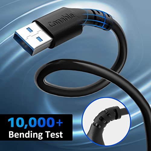 Kratki USB do USB kabela 2 metra, USB 3.0 muški kabel, unesite 5Gbps kabel za prijenos podataka za tvrdi disk,