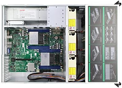 Server Chassis 3U hot swappable Storage Server 16 zaliv 6GB / expander ploča za E-ATX matičnu ploču