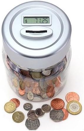 LCD displej digitalni novčić koji broji novac za uštedu kutija za spavanje jar kutijeElektronski šalter za novčić