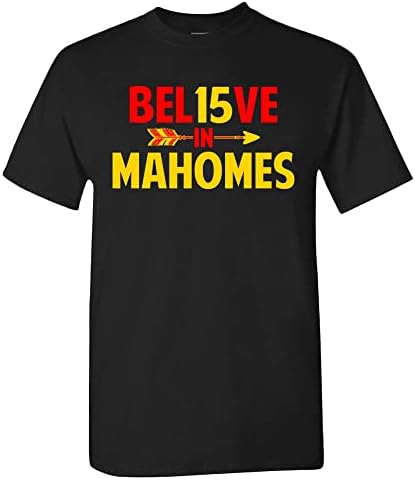 Vjerujte u mahomes Kansas City Muška majica