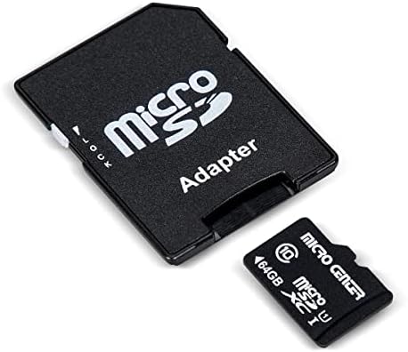 Micro Center 64GB klase 10 MicroSDXC Flash memorijska kartica 10 paket sa adapterom za mobilni uređaj za pohranu